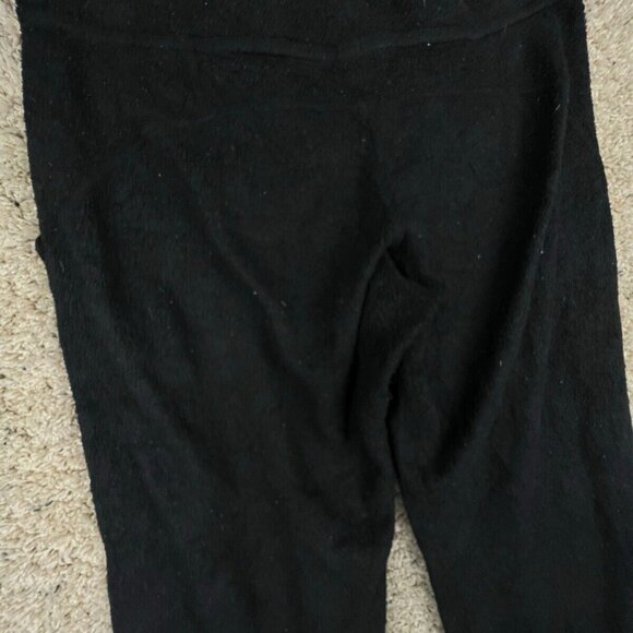 Patagonia Size XS Black Fleece Womens Sweatpants Pants Joggers Drawstrings - Picture 7 of 9